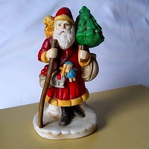 Porcelain Santa Clause figurine